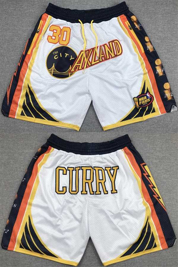 Golden State Warriors #30 Stephen Curry White Stitched Shorts (Run Small),We sell and wholesale Golden State Warriors #30 Stephen Curry White Stitched Shorts (Run Small) on line form chian!