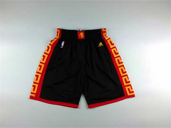 Golden State Warriors Black Chinese New Year Shorts (Run Small),We sell and wholesale Golden State Warriors Black Chinese New Year Shorts (Run Small) on line form chian!