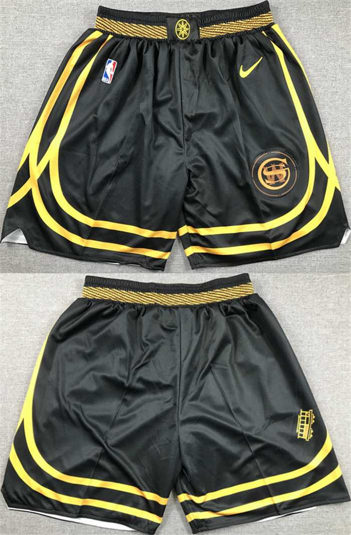 Golden State Warriors Black City Edition Shorts (Run Small),We sell and wholesale Golden State Warriors Black City Edition Shorts (Run Small) on line form chian!