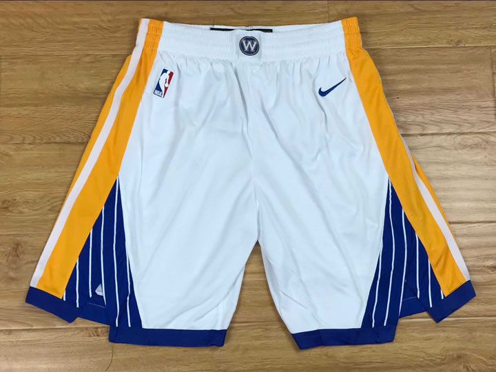 Golden State Warriors White Nike Swingman Shorts (Run Small),We sell and wholesale Golden State Warriors White Nike Swingman Shorts (Run Small) on line form chian!