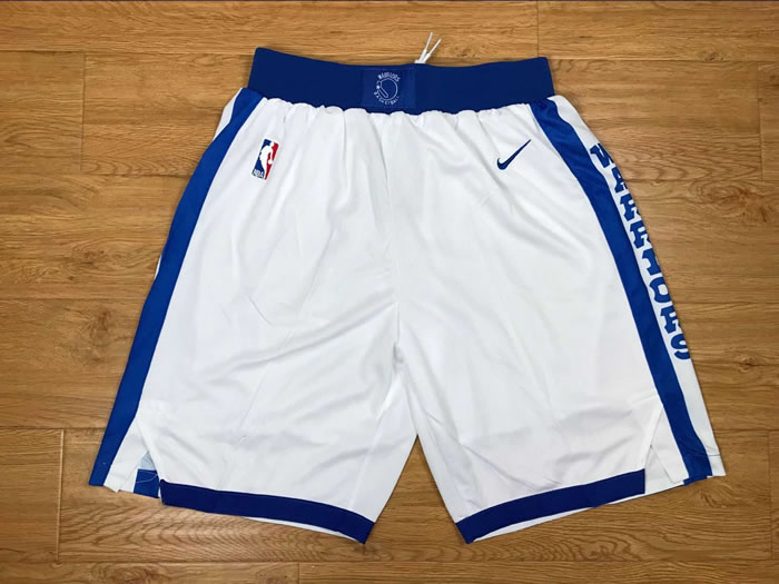 Golden State Warriors White Throwback Nike Basketball Shorts (Run Small),We sell and wholesale Golden State Warriors White Throwback Nike Basketball Shorts (Run Small) on line form chian!