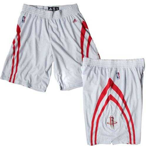 Houston Rockets White NBA Shorts (Run Small),We sell and wholesale Houston Rockets White NBA Shorts (Run Small) on line form chian!