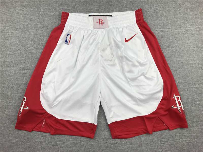 Houston Rockets White Nike Swingman Shorts (Run Small),We sell and wholesale Houston Rockets White Nike Swingman Shorts (Run Small) on line form chian!