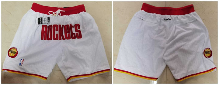Houston Rockets White Just Don With Pocket Swingman Shorts (Run Small),We sell and wholesale Houston Rockets White Just Don With Pocket Swingman Shorts (Run Small) on line form chian!