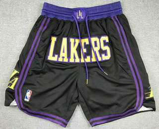 Los Angeles Lakers Black 2023 City Icon Swingman Shorts (Run Small),We sell and wholesale Los Angeles Lakers Black 2023 City Icon Swingman Shorts (Run Small) on line form chian!