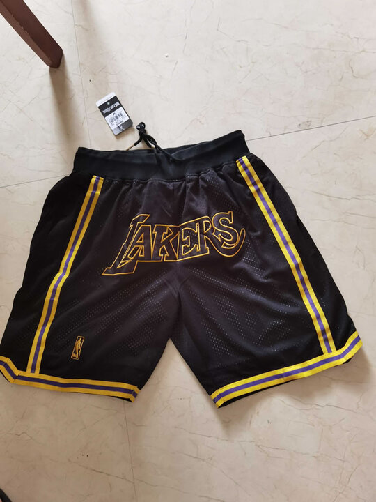 Los Angeles Lakers Black Just Don With Pocket Swingman Shorts (Run Small),We sell and wholesale Los Angeles Lakers Black Just Don With Pocket Swingman Shorts (Run Small) on line form chian!
