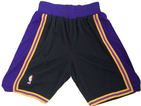 Los Angeles Lakers Black Throwback Shorts (Run Small),We sell and wholesale Los Angeles Lakers Black Throwback Shorts (Run Small) on line form chian!