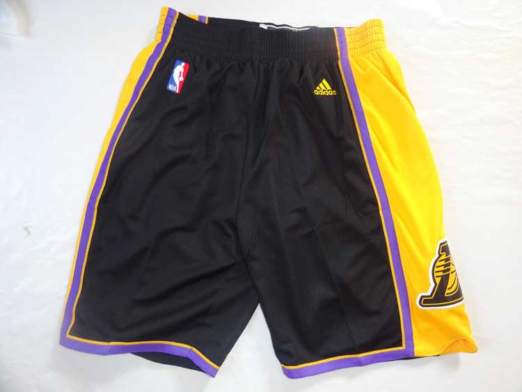 Los Angeles Lakers Black Stitched NBA Shorts (Run Small),We sell and wholesale Los Angeles Lakers Black Stitched NBA Shorts (Run Small) on line form chian!