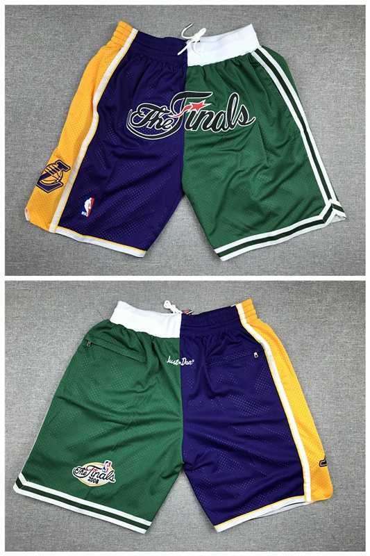 Los Angeles Lakers And Boston Celtics Team 2008 NBA Finals Logo Shorts (Run Small),We sell and wholesale Los Angeles Lakers And Boston Celtics Team 2008 NBA Finals Logo Shorts (Run Small) on line form chian!