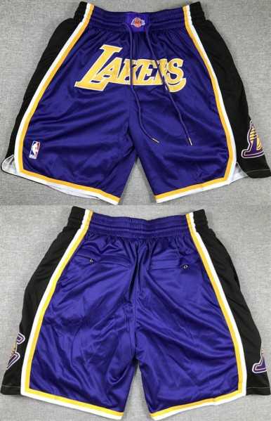 Los Angeles Lakers Purple Black Stitched Shorts (Run Small),We sell and wholesale Los Angeles Lakers Purple Black Stitched Shorts (Run Small) on line form chian!