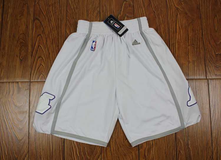 Los Angeles Lakers White Shorts (Run Small)1,We sell and wholesale Los Angeles Lakers White Shorts (Run Small)1 on line form chian!