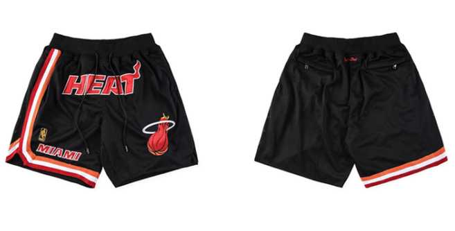Miami Heat Black Just Don With Pocket Swingman Shorts (Run Small),We sell and wholesale Miami Heat Black Just Don With Pocket Swingman Shorts (Run Small) on line form chian!