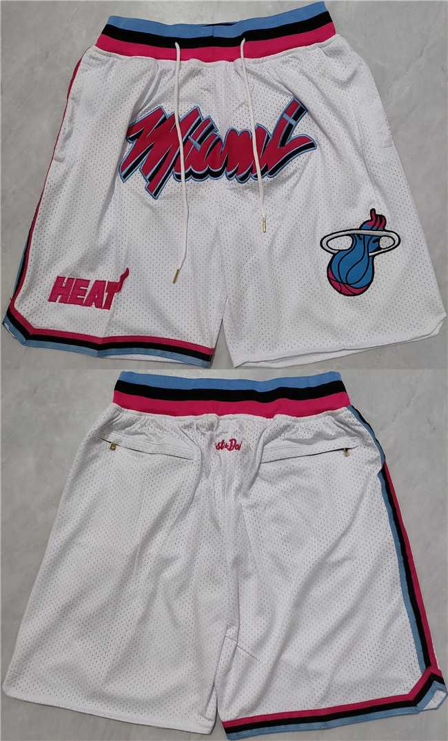 Miami Heat 2022-23 White Shorts (Run Small),We sell and wholesale Miami Heat 2022-23 White Shorts (Run Small) on line form chian!