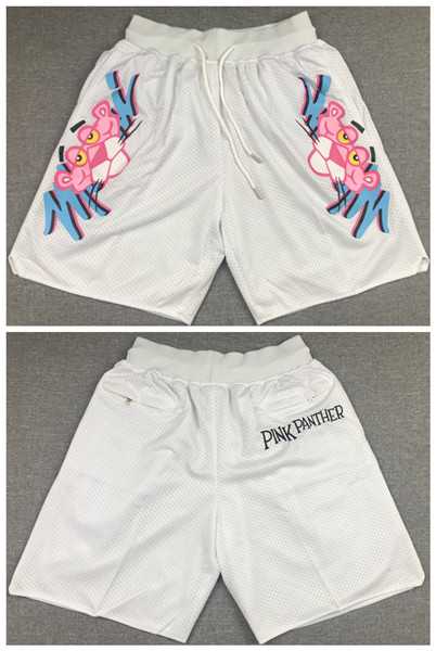 Miami Heat White 'Pink Panther' Shorts (Run Small),We sell and wholesale Miami Heat White 'Pink Panther' Shorts (Run Small) on line form chian!