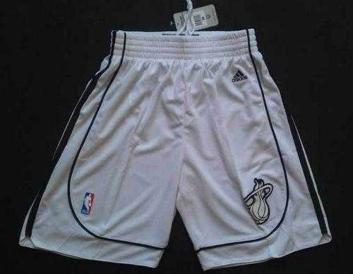 Miami Heat White On White NBA Shorts (Run Small),We sell and wholesale Miami Heat White On White NBA Shorts (Run Small) on line form chian!
