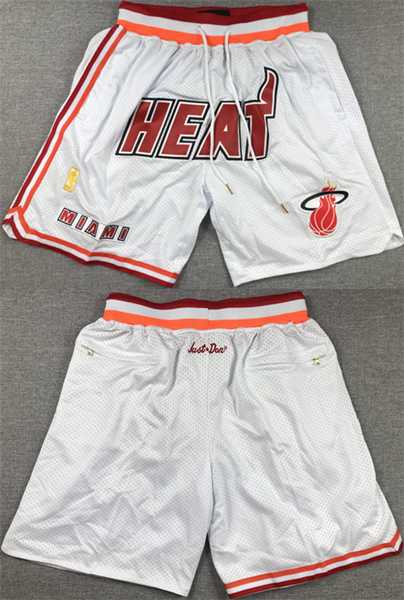 Miami Heat White Shorts (Run Small),We sell and wholesale Miami Heat White Shorts (Run Small) on line form chian!