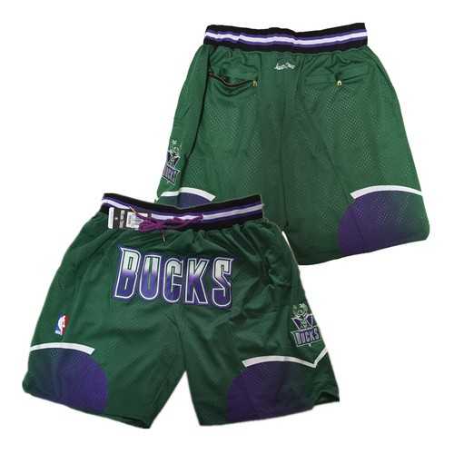 Milwaukee Bucks Green NBA Shorts (Run Small),We sell and wholesale Milwaukee Bucks Green NBA Shorts (Run Small) on line form chian!
