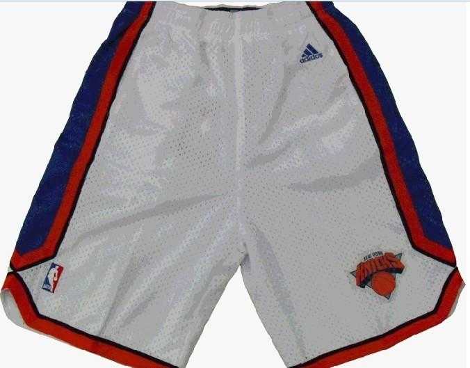 New York Knicks White Shorts (Run Small),We sell and wholesale New York Knicks White Shorts (Run Small) on line form chian!