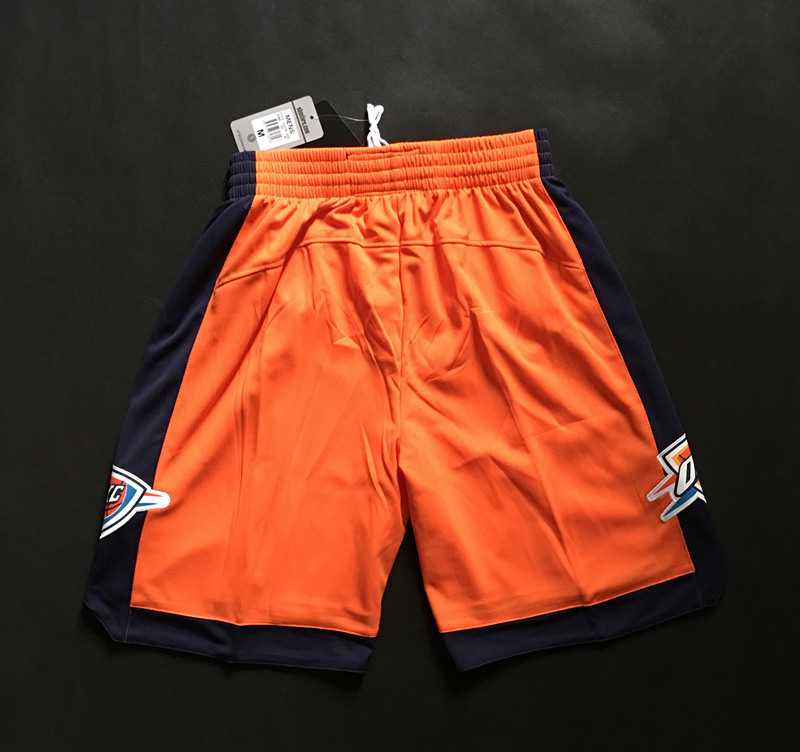 Oklahoma City Thunder Orange Swingman Shorts (Run Small),We sell and wholesale Oklahoma City Thunder Orange Swingman Shorts (Run Small) on line form chian!