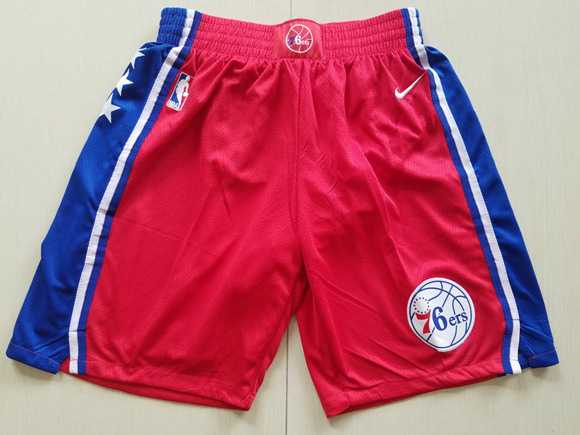 Philadelphia 76ers Red NBA Shorts (Run Small),We sell and wholesale Philadelphia 76ers Red NBA Shorts (Run Small) on line form chian!