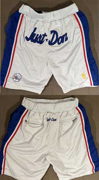 Philadelphia 76ers White 1996-1997 Shorts (Run Small),We sell and wholesale Philadelphia 76ers White 1996-1997 Shorts (Run Small) on line form chian!