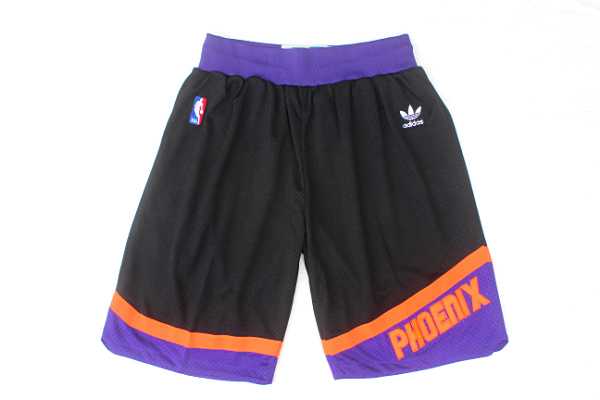 Phoenix Suns Black Hardwood Classics Shorts (Run Small),We sell and wholesale Phoenix Suns Black Hardwood Classics Shorts (Run Small) on line form chian!