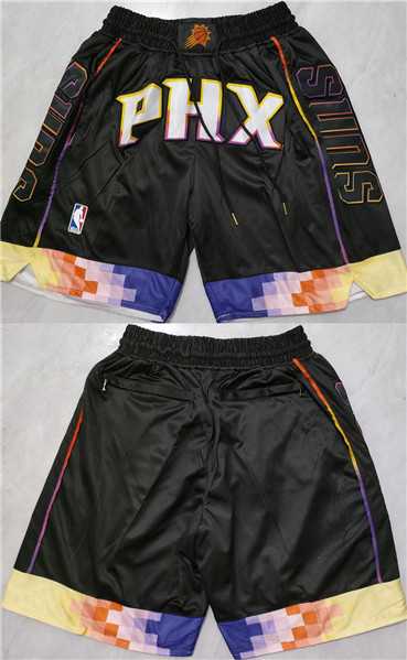 Phoenix Suns Black Shorts (Run Small),We sell and wholesale Phoenix Suns Black Shorts (Run Small) on line form chian!