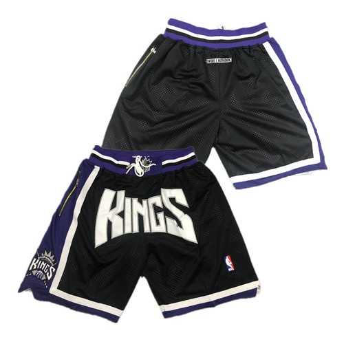 Sacramento Kings Black NBA Shorts (Run Small),We sell and wholesale Sacramento Kings Black NBA Shorts (Run Small) on line form chian!