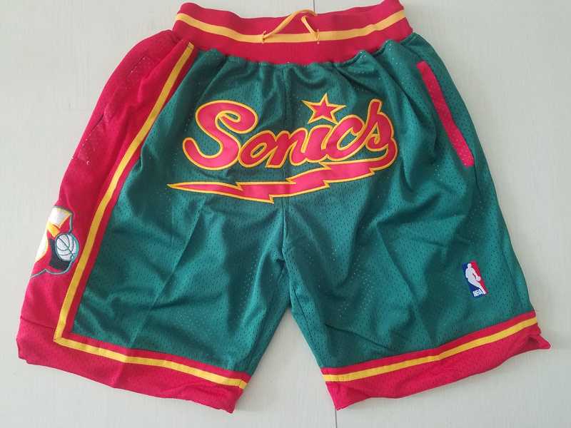 Seattle Supersonics Green 1995 96 Hardwood classics Shorts (Run Small),We sell and wholesale Seattle Supersonics Green 1995 96 Hardwood classics Shorts (Run Small) on line form chian!