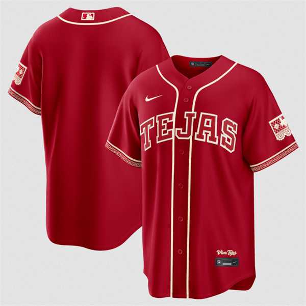 Men's Texas Rangers Blank Red 2026 City Connect Stadium Stitched Jersey Dzhi,We sell and wholesale Men's Texas Rangers Blank Red 2026 City Connect Stadium Stitched Jersey Dzhi on line form chian!