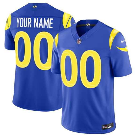 Men's Los Angeles Rams Active Player Custom Royal 2026 F.U.S.E. Vapor Limited Football Stitched Jersey,We sell and wholesale Men's Los Angeles Rams Active Player Custom Royal 2026 F.U.S.E. Vapor Limited Football Stitched Jersey on line form chian!