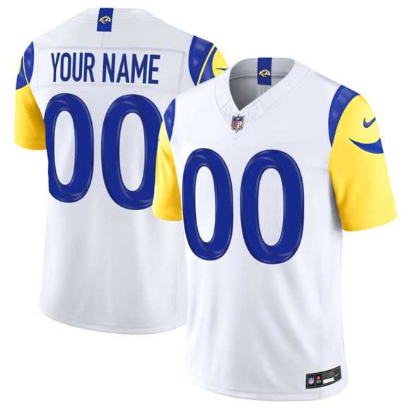Men's Los Angeles Rams Active Player Custom White 2026 F.U.S.E. Vapor Limited Football Stitched Jersey,We sell and wholesale Men's Los Angeles Rams Active Player Custom White 2026 F.U.S.E. Vapor Limited Football Stitched Jersey on line form chian!
