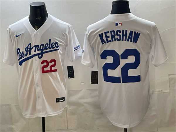 Men's Los Angeles Dodgers #22 Clayton Kershaw White Alternate Stadium Stitched Jersey,We sell and wholesale Men's Los Angeles Dodgers #22 Clayton Kershaw White Alternate Stadium Stitched Jersey on line form chian!