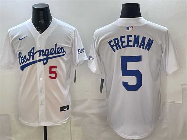 Men's Los Angeles Dodgers #5 Freddie Freeman White Alternate Stadium Stitched Jersey,We sell and wholesale Men's Los Angeles Dodgers #5 Freddie Freeman White Alternate Stadium Stitched Jersey on line form chian!