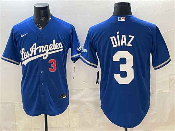 Men's Los Angeles Dodgers #3 Edwin Diaz Royal Alternate Stadium Stitched Jersey,We sell and wholesale Men's Los Angeles Dodgers #3 Edwin Diaz Royal Alternate Stadium Stitched Jersey on line form chian!