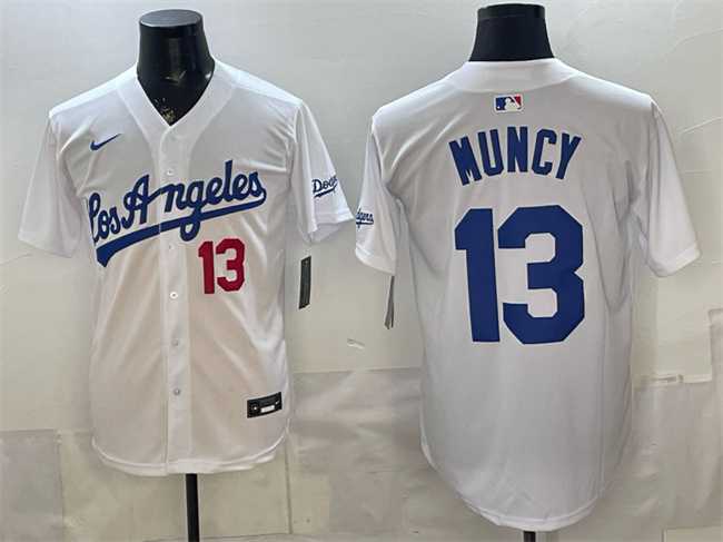 Men's Los Angeles Dodgers #13 Max Muncy White Alternate Stadium Stitched Jersey,We sell and wholesale Men's Los Angeles Dodgers #13 Max Muncy White Alternate Stadium Stitched Jersey on line form chian!