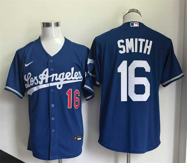 Men's Los Angeles Dodgers #16 Will Smith Royal 2026 Stitched Jersey,We sell and wholesale Men's Los Angeles Dodgers #16 Will Smith Royal 2026 Stitched Jersey on line form chian!