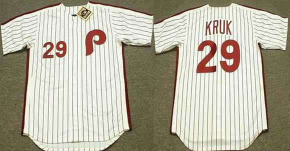 Men's Philadelphia Phillies #29 John Kruk White Stitched Jersey,We sell and wholesale Men's Philadelphia Phillies #29 John Kruk White Stitched Jersey on line form chian!