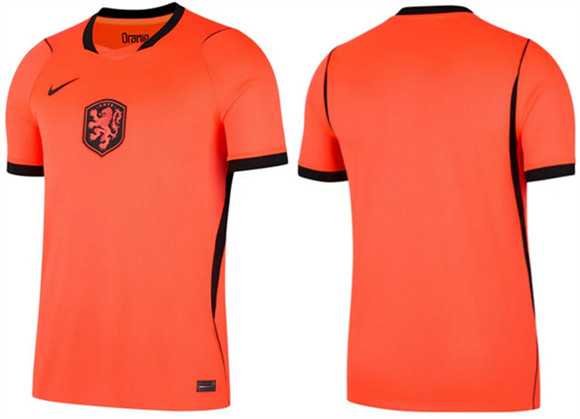 Men's Netherlands Custom Orange 2026 Home Soccer Jersey,We sell and wholesale Men's Netherlands Custom Orange 2026 Home Soccer Jersey on line form chian!