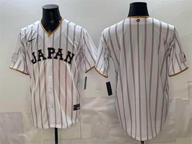 Men's Japan Blank White 2026 World Baseball Classic Home Stadium Stitched Jersey,We sell and wholesale Men's Japan Blank White 2026 World Baseball Classic Home Stadium Stitched Jersey on line form chian!