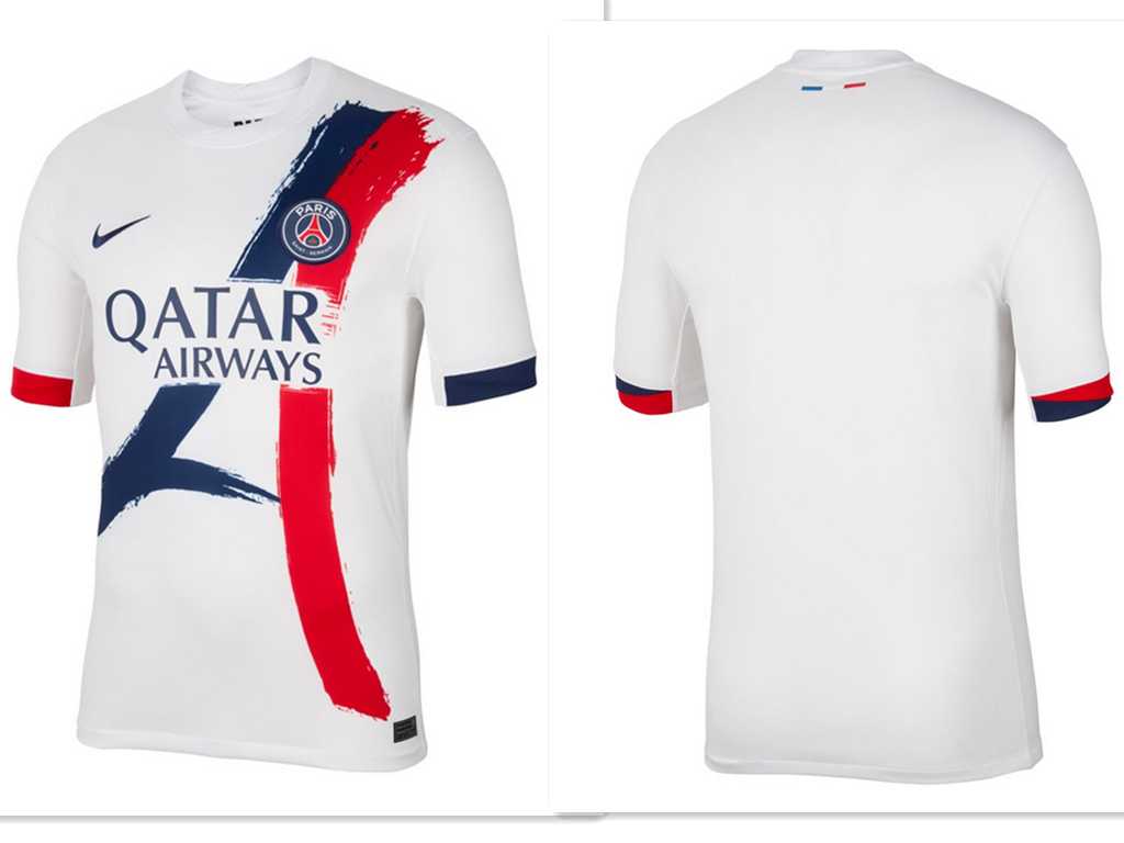 Men's Nike Paris Saint-Germain White Away 2025-2026 Shirt,We sell and wholesale Men's Nike Paris Saint-Germain White Away 2025-2026 Shirt on line form chian!