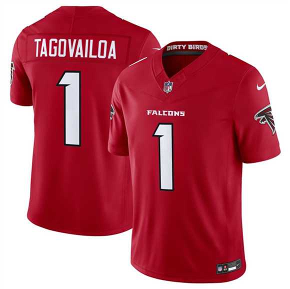 Men's Atlanta Falcons #1 Tua Tagovailoa Red 2026 New F.U.S.E. Vapor Untouchable Limited Stitched Jersey Dzhi,We sell and wholesale Men's Atlanta Falcons #1 Tua Tagovailoa Red 2026 New F.U.S.E. Vapor Untouchable Limited Stitched Jersey Dzhi on line form chian!