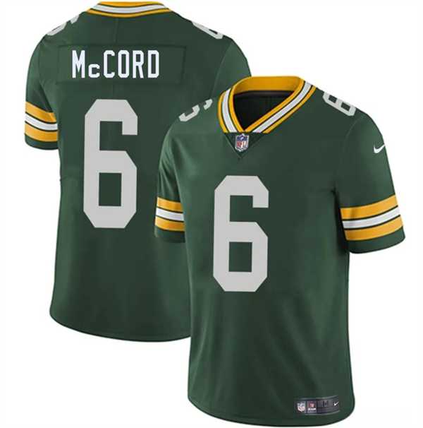 Men's Green Bay Packers #6 Kyle McCord Green 2026 Vapor Untouchable Limited Stitched Jersey Dzhi,We sell and wholesale Men's Green Bay Packers #6 Kyle McCord Green 2026 Vapor Untouchable Limited Stitched Jersey Dzhi on line form chian!