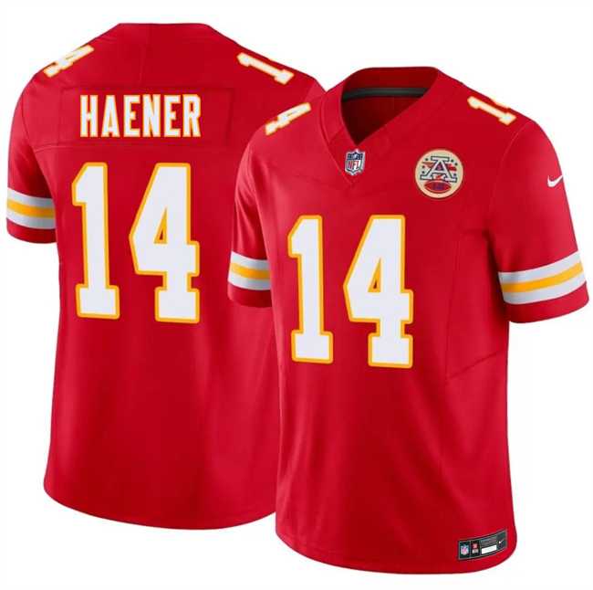 Men's Kansas City Chiefs #14 Jake Haener Red 2026 F.U.S.E. Vapor Untouchable Limited Stitched Football Jersey Dzhi,We sell and wholesale Men's Kansas City Chiefs #14 Jake Haener Red 2026 F.U.S.E. Vapor Untouchable Limited Stitched Football Jersey Dzhi on line form chian!