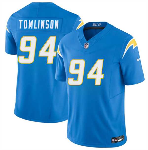 Men's Los Angeles Chargers #94 Dalvin Tomlinson Blue 2026 F.U.S.E. Vapor Limited Stitched Jersey Dzhi,We sell and wholesale Men's Los Angeles Chargers #94 Dalvin Tomlinson Blue 2026 F.U.S.E. Vapor Limited Stitched Jersey Dzhi on line form chian!