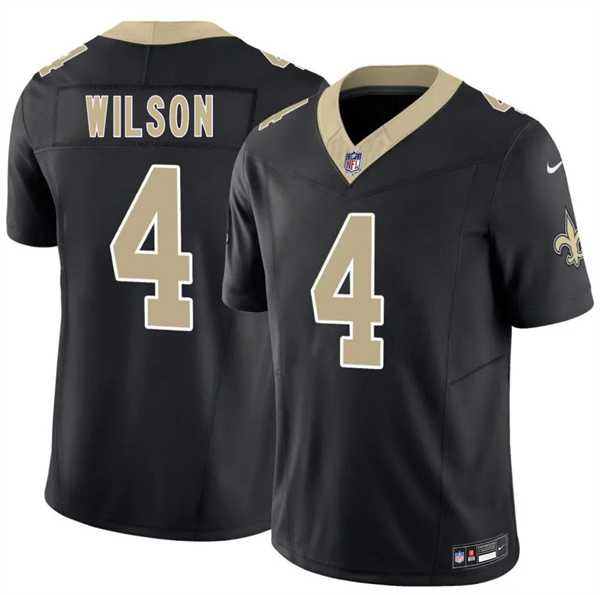 Men's New Orleans Saints #4 Zach Wilson Black 2026 F.U.S.E. Vapor Limited Stitched Jersey Dzhi,We sell and wholesale Men's New Orleans Saints #4 Zach Wilson Black 2026 F.U.S.E. Vapor Limited Stitched Jersey Dzhi on line form chian!