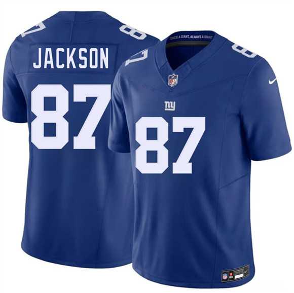Men's New York Giants #87 Courtney Jackson Blue 2026 F.U.S.E. Vapor Untouchable Limited Stitched Jersey Dzhi,We sell and wholesale Men's New York Giants #87 Courtney Jackson Blue 2026 F.U.S.E. Vapor Untouchable Limited Stitched Jersey Dzhi on line form chian!