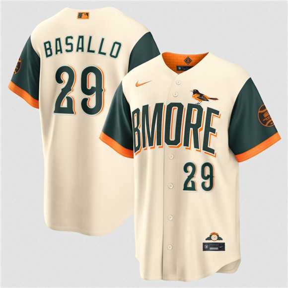 Men's Baltimore Orioles #29 Samuel Basallo Natural 2026 City Connect Stadium Stitched Jersey Dzhi,We sell and wholesale Men's Baltimore Orioles #29 Samuel Basallo Natural 2026 City Connect Stadium Stitched Jersey Dzhi on line form chian!
