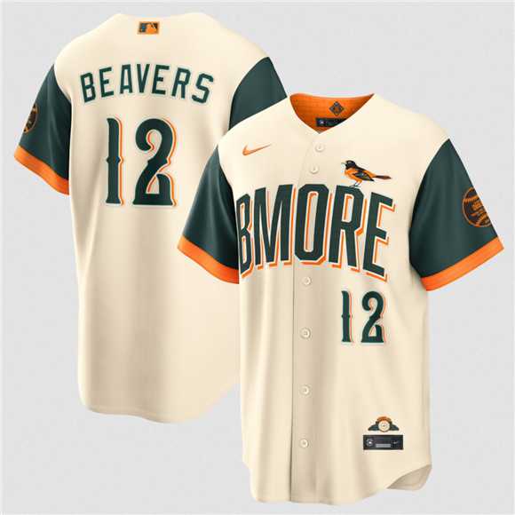 Men's Baltimore Orioles #12 Dylan Beavers Natural 2026 City Connect Stadium Stitched Jersey Dzhi,We sell and wholesale Men's Baltimore Orioles #12 Dylan Beavers Natural 2026 City Connect Stadium Stitched Jersey Dzhi on line form chian!