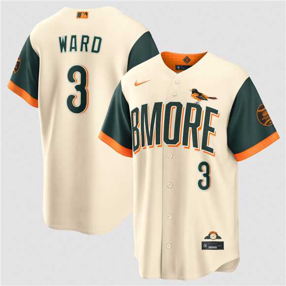 Men's Baltimore Orioles #3 Taylor Ward Natural 2026 City Connect Stadium Stitched Jersey Dzhi,We sell and wholesale Men's Baltimore Orioles #3 Taylor Ward Natural 2026 City Connect Stadium Stitched Jersey Dzhi on line form chian!